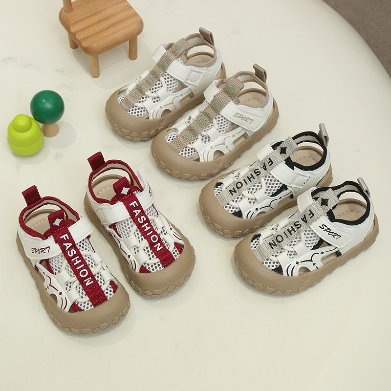 2026 verano sandalias para niños zapatos de malla suave para niños zapatos deportivos de playa huecos para bebés zapatos para niños pequeños image 2