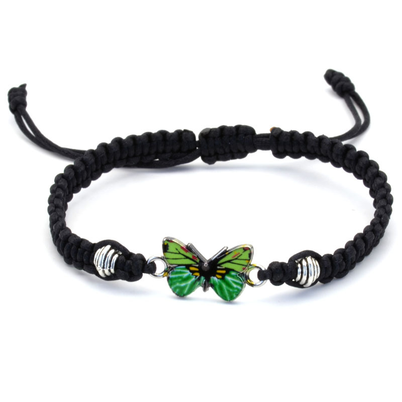 1 Piece Fashion Butterfly Alloy Line Knitting Women's Bracelets display picture 2