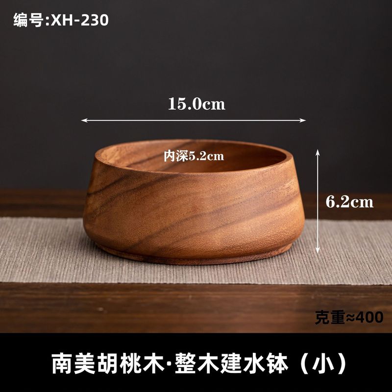 花器、高級レトロ侘び寂び、無垢材フラワーアレンジメント、水耕栽培、中国風、コンパクト、軽量高級卓上緑植物オーナメント、花瓶|undefined