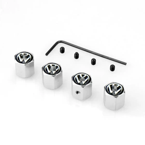 Supply logo car tire anti-theft valve cap valve cover zinc alloy anti-theft valve