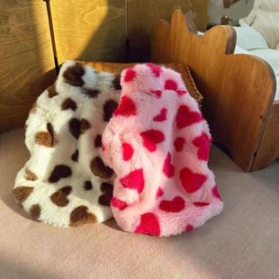 Puppy pet autumn and winter warm clothes teddy bear Bomei small dog love plush warm coat