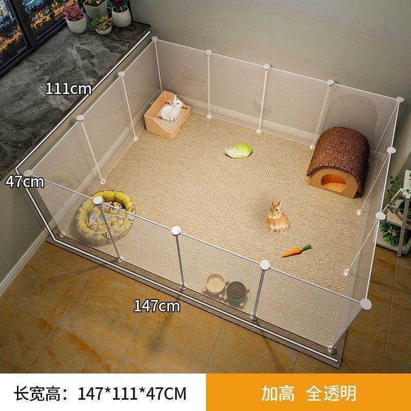 荷兰猪笼子新式家用大号室内专用豚鼠兔子窝别墅房子宠物柜笼围栏|undefined