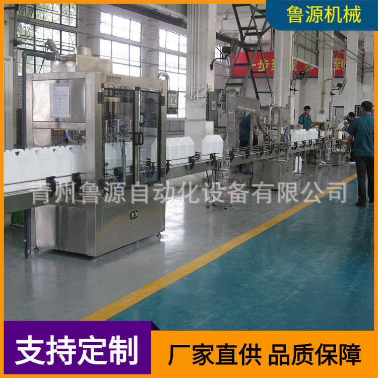 ZDHY型车用尿素灌装机械 全自动旋盖机 双侧面自动贴标机 青州厂