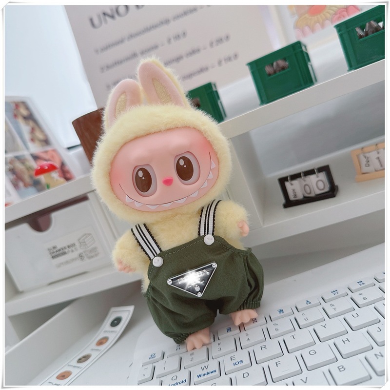 第一世代と第二世代のラブブ服ペンダント 17 センチメートルラブブ座りパーティーベビー服人形かわいいスーツ在庫あり|undefined