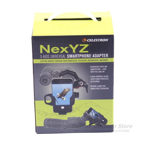 Celestron three-axis mobile phone holder NexYZ three-axis mobile phone adapter astronomical telescope microscope accessories