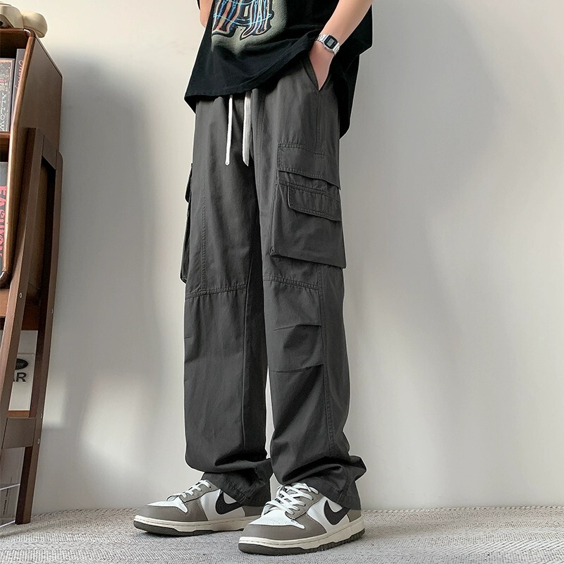 Straight-Leg Casual Pants for Men, Autumn and Winter Work Pants, 2025 New Style Men's Loose-Fitting Trousers for Young Men
