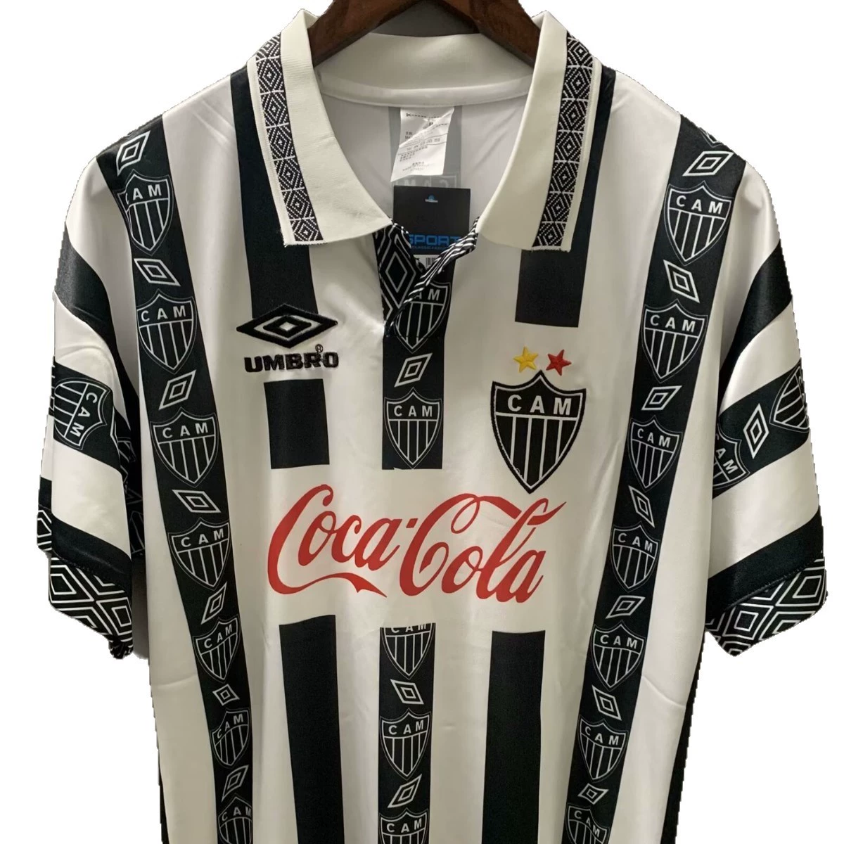 Бразильская лига Атлетико Сантос Фламенго Майна Палмейрас Ретр Short Sleeve Jersey
