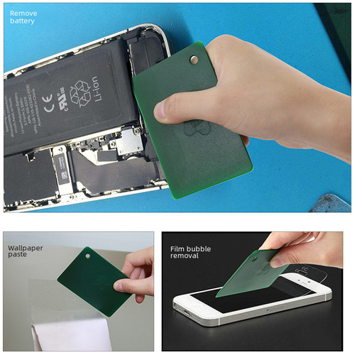 Best Green Cardboard Plastic PC Lever Car Film Tool Scraper Disassembly Repair Lever