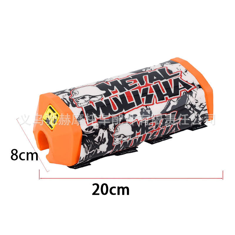 Cross-Border Hot-Selling Off-Road Motorcycle Modification Parts, Universal Handlebar Chest Protector, Square Anti-Collision Sponge