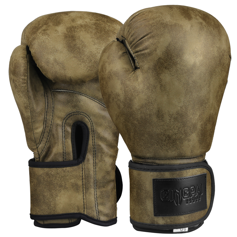 Guantes de boxeo retro de Jingpai, guantes de boxeo Sanda, hombres y mujeres, sacos de arena, boxeo thai, lucha, lucha, nuevo profesional para adultos