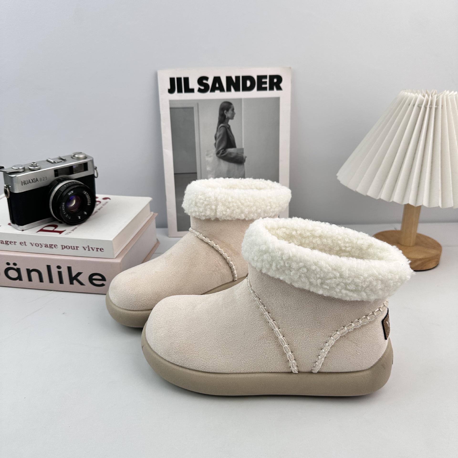 Far wave lana de patata zapatos de nieve para mujeres invierno 2025 nuevos zapatos impermeables de patata caliente y feos image 4