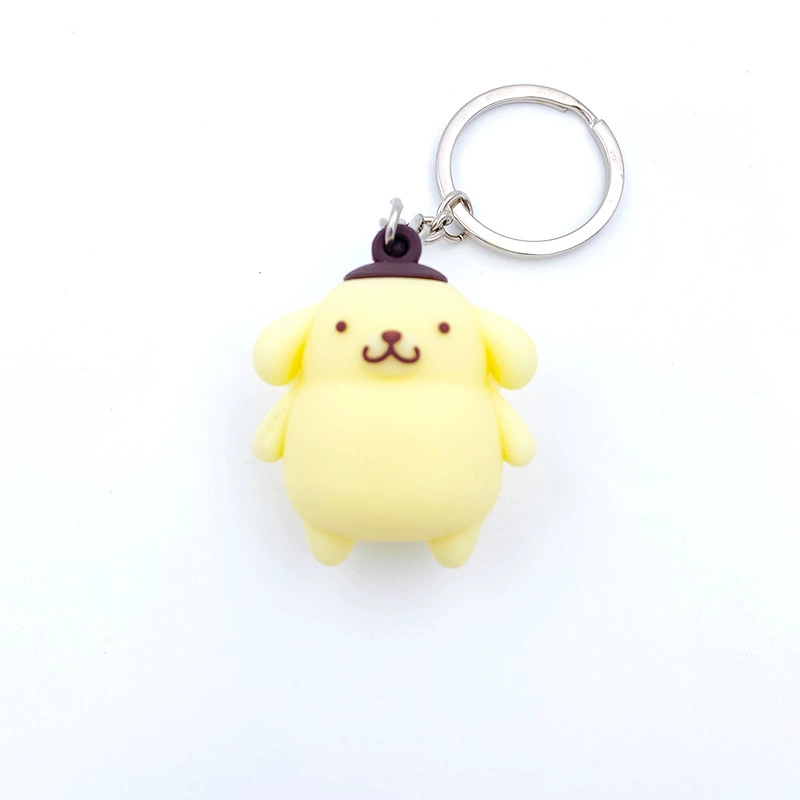 Брелок Sanrio мультяшная фигурка, украшение для сумки, прибл. 5×3,5×2,5 см, разные персонажи