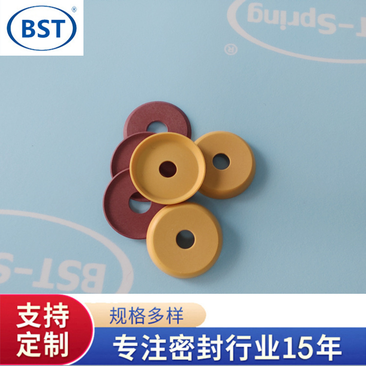 聚四氟乙烯PTFE开口 S型开口活塞导向套 防磨皮碗套 活塞密封套