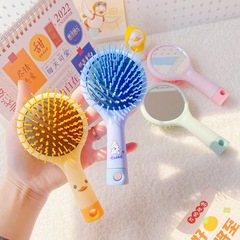 網紅款梳子女氣囊梳防靜電可愛少女心隨身便攜順發蓬鬆氣墊按摩小