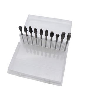 Tungsten steel hard alloy rotary file electric mill air mill accessories tungsten steel grinding head milling cutter tungsten steel single and double grain