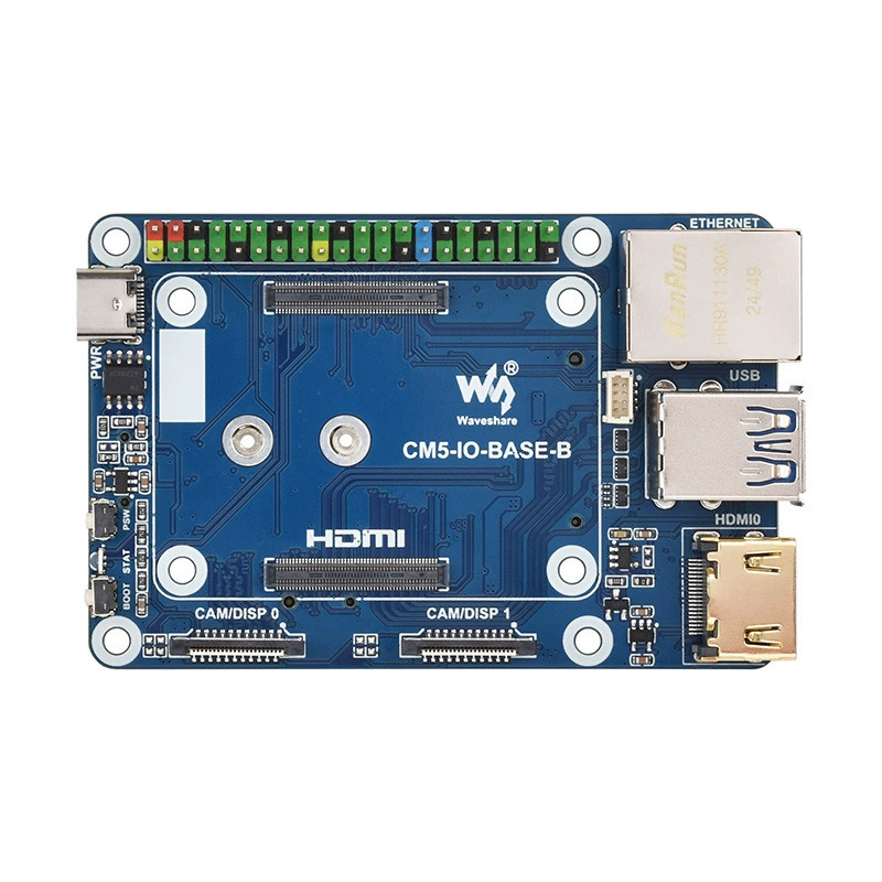 WeiXue Raspberry Pi CM5 расширительная плата Compute Module 5 IO базовая плата CM5 модуль вычислений платформа для разработки