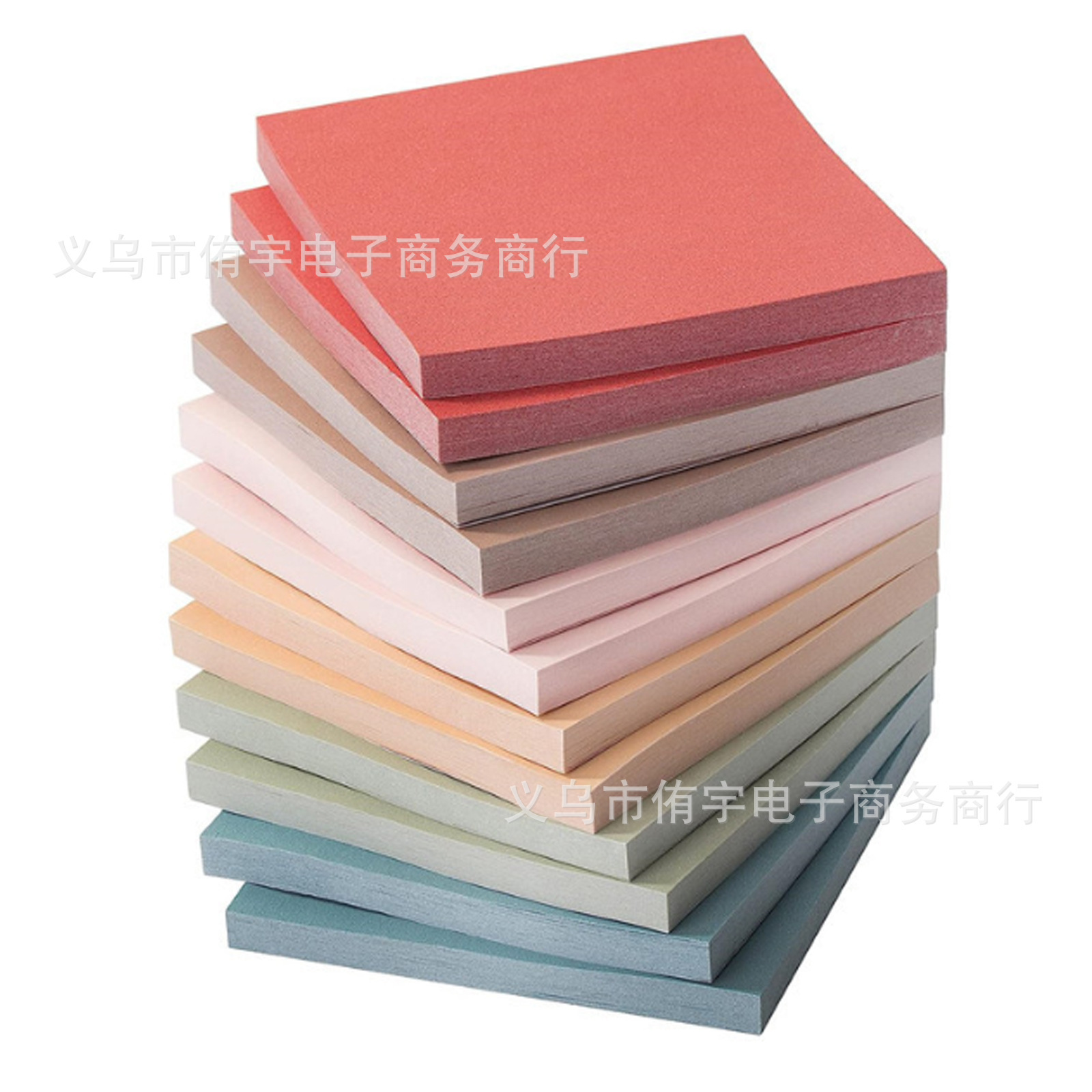 Notas adhesivas en color fluorescente 3 * 3inch notas para estudiantes N pegatinas de venta caliente transfronteriza notas de venta directa de fábrica image 9