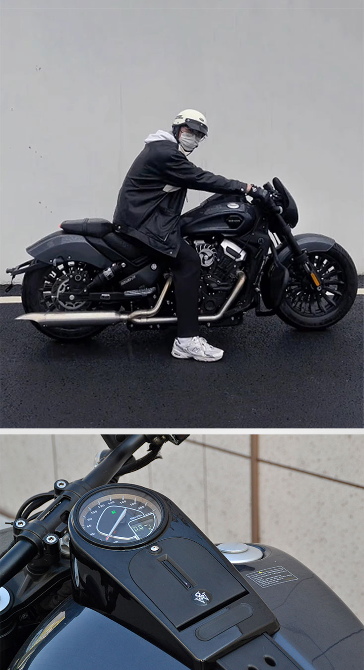 Suitable for Black Flag 500 Modified Accessories, Fuel Tank Cover, Fuel Tank Upper Decorative Instrument Cover, Widened Fuel Tank Protection Side Cover, Etc