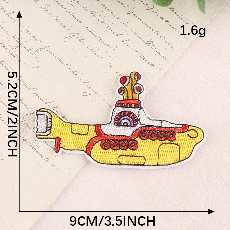 Дуок computer embroidery big padding cartoon animal patch post DIY одежда аксессуары кросс-бордер вышивка тканевые наклейки