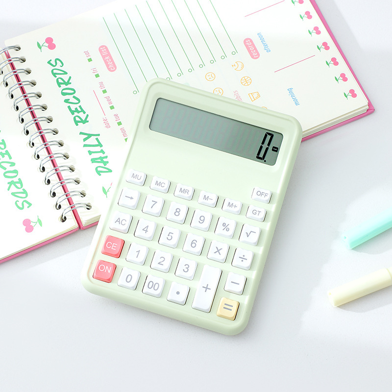 人民教育版電卓 小学生4年生数学教科書 同期コンピュータ財務オフィス電卓|undefined