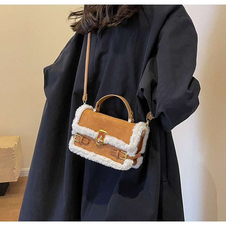 Borsa a tracolla donna retro borsa a spalla trendy niche design_voghion.com