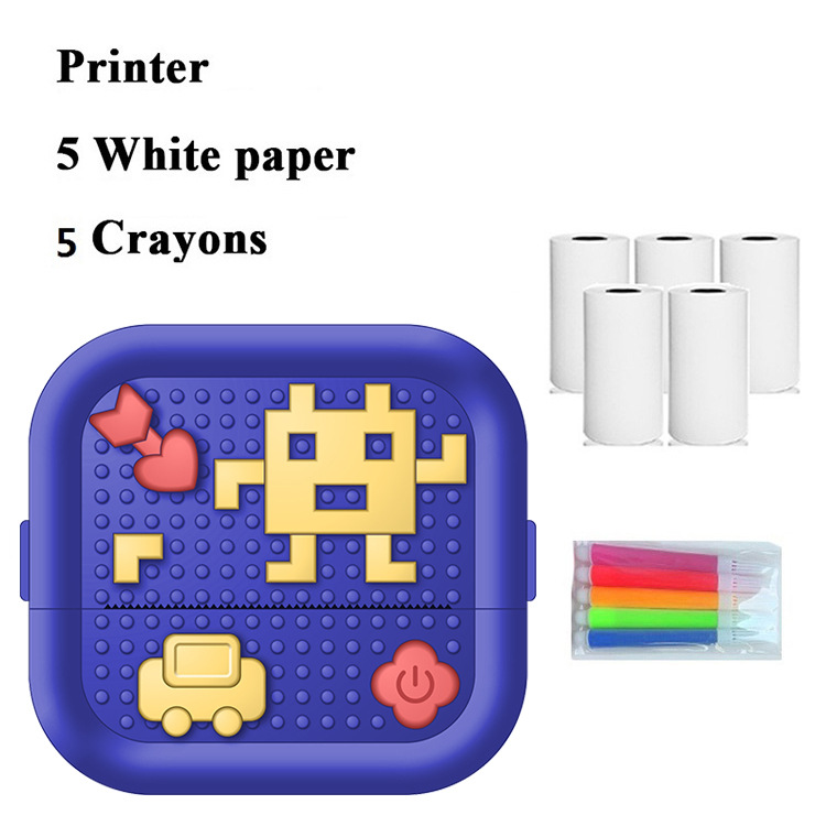 Mini Impresora Térmica de Bolsillo X3 Portátil con Conexión USB para Estudio y Oficina