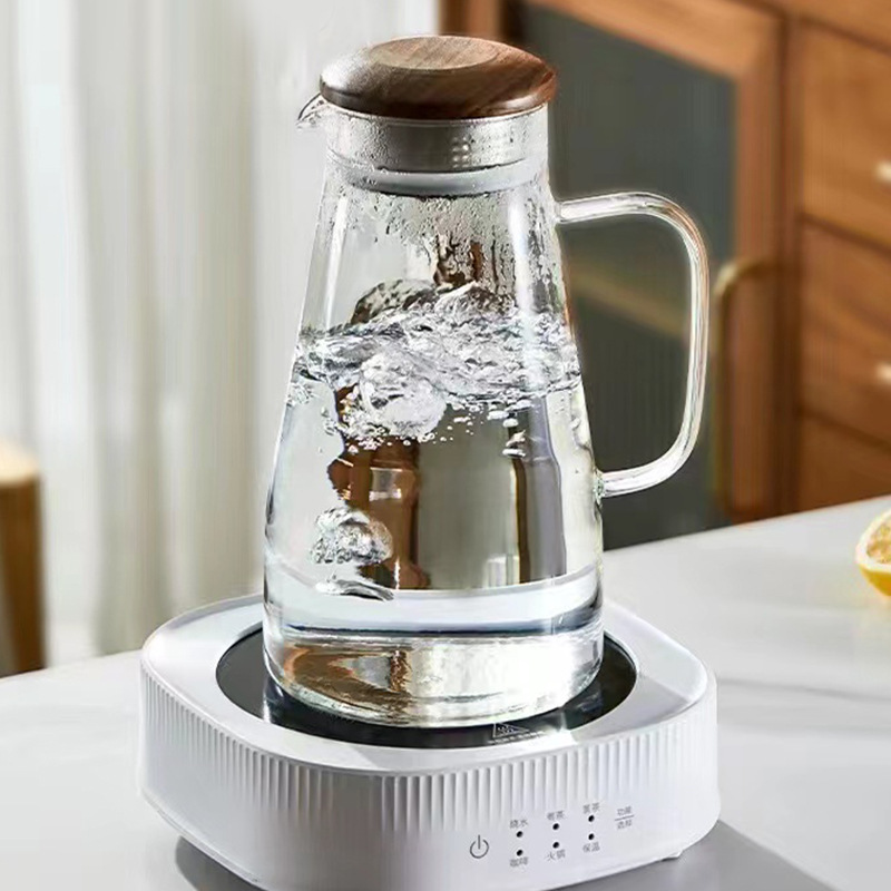 Hervidor frío de alto valor, hervidor de vidrio, resistente a altas temperaturas, taza de agua hervida fría para el hogar, tetera, juego de hervidor de gran capacidad image 18