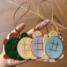可爱手工招财小乌龟真皮挂件头层牛皮包挂饰金钱龟车挂件礼品定制