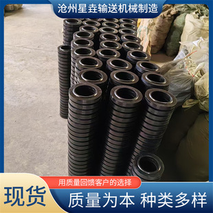 Conveying belt conveyor roller accessories buffer rubber ring 108*159 comb roller rubber ring seal bearing seat