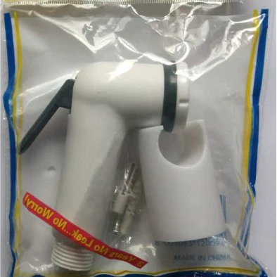 White spray gun+round bracket