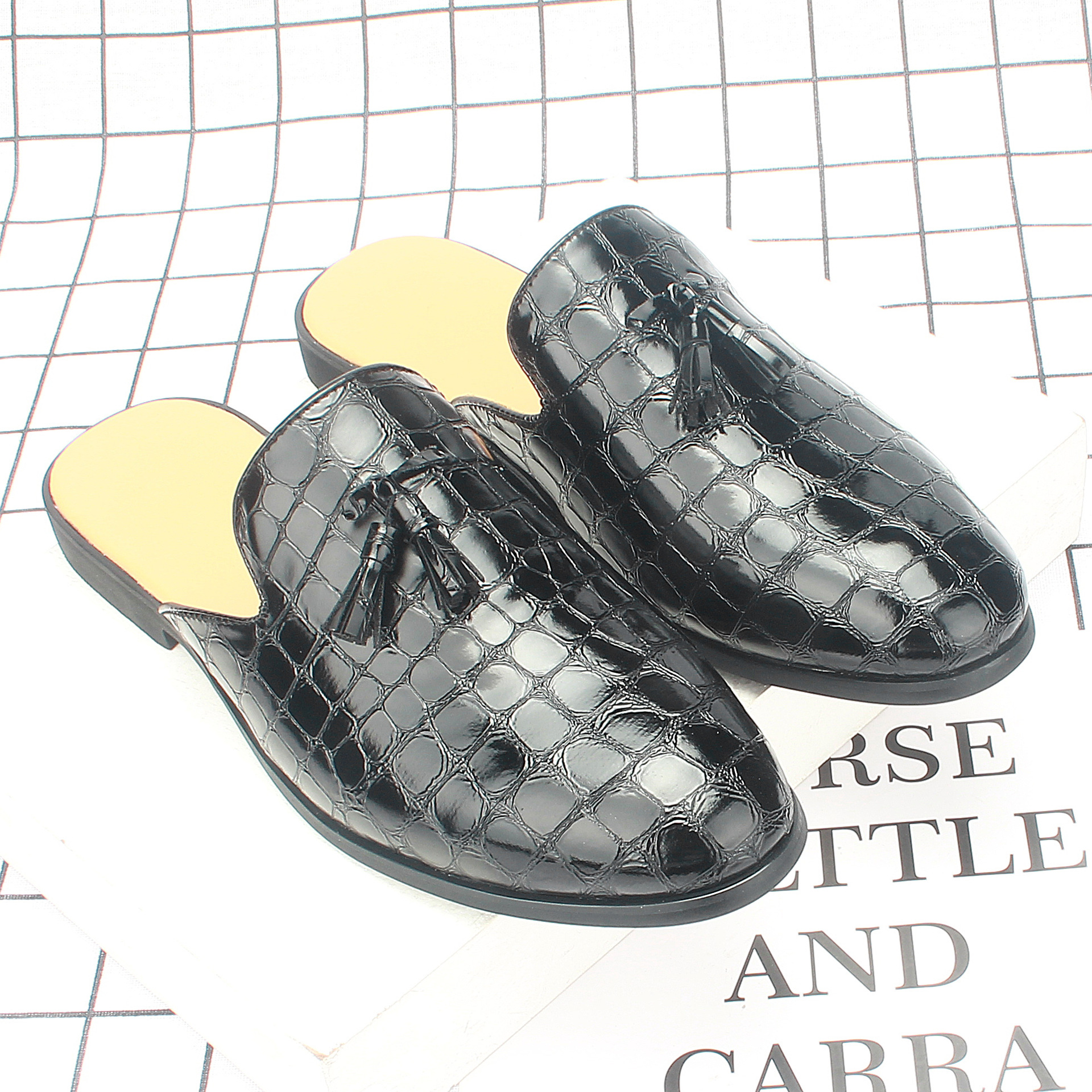 2022�����а���ƤЬ���ļ�һ�ŵ����˰�ͷ��Ь����͸��ƤЬ7702