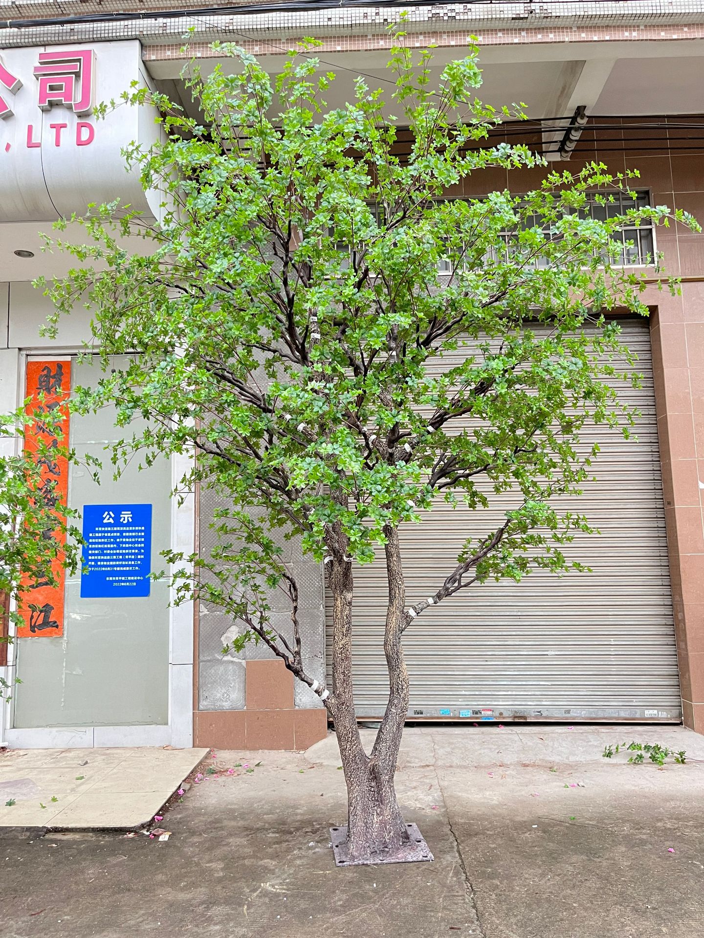 Escenografía de simulación de árbol de campana de simulación de estilo nórdico