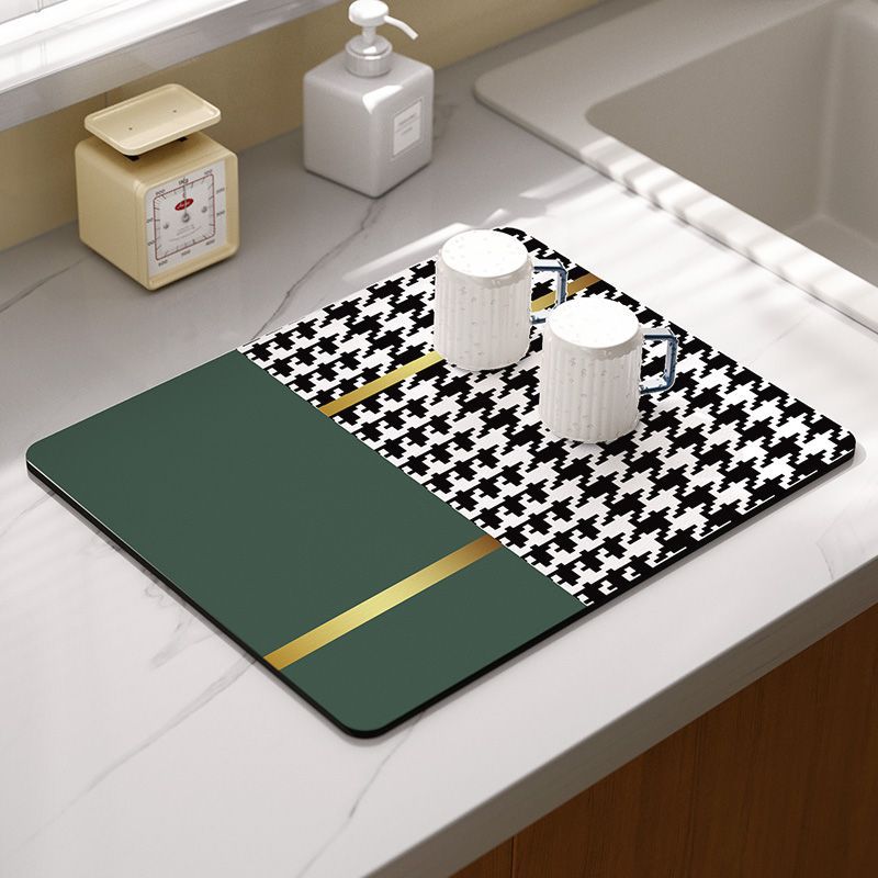 배수 매트-천 새 B-녹색