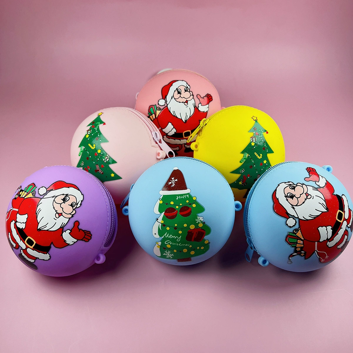 Cartoon wallet for elderly, card holder, coins, children's organizer bag, silicone one-shoulder bag, wholesale
