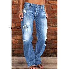 S 91161 Wish Women's Jeans Slim Fit Flared Pants Ůʿ������