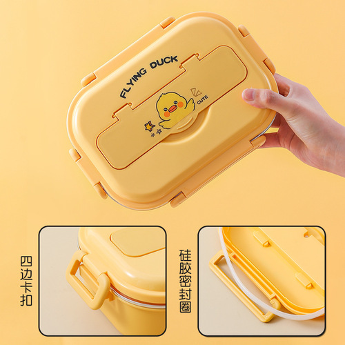 304 stainless steel lunch box for primary school students, lunch box for students, special compartment lunch box, office worker, insulated, children, men