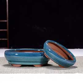 紫砂花盆大小号整套盆景盆窗台地面盆栽盆多肉微型植物小花盆批发