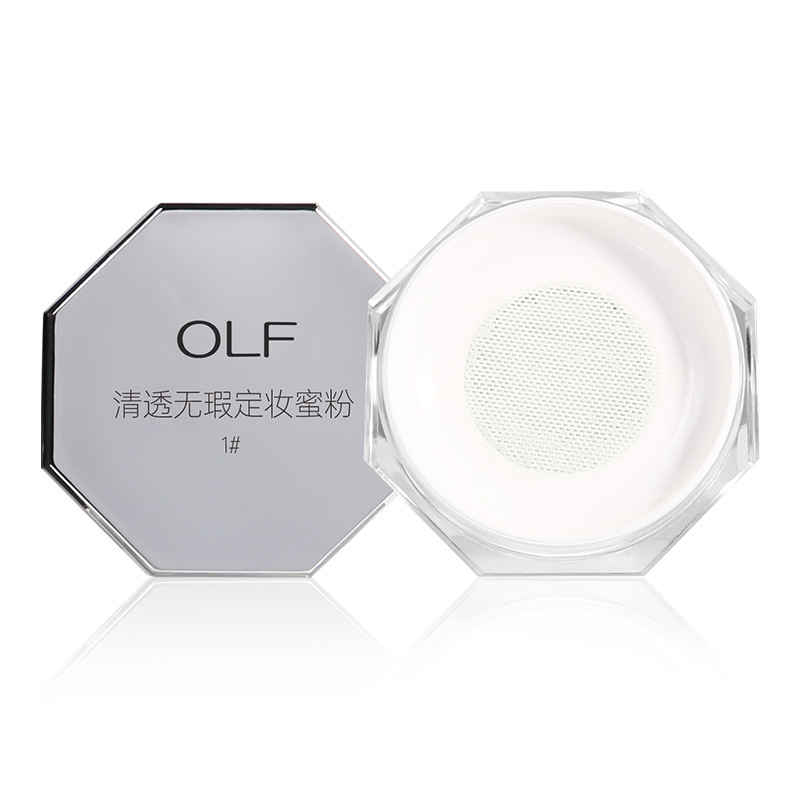 깨끗하고 완벽한 메이크업 허니 파우더 투명 컬러 #1