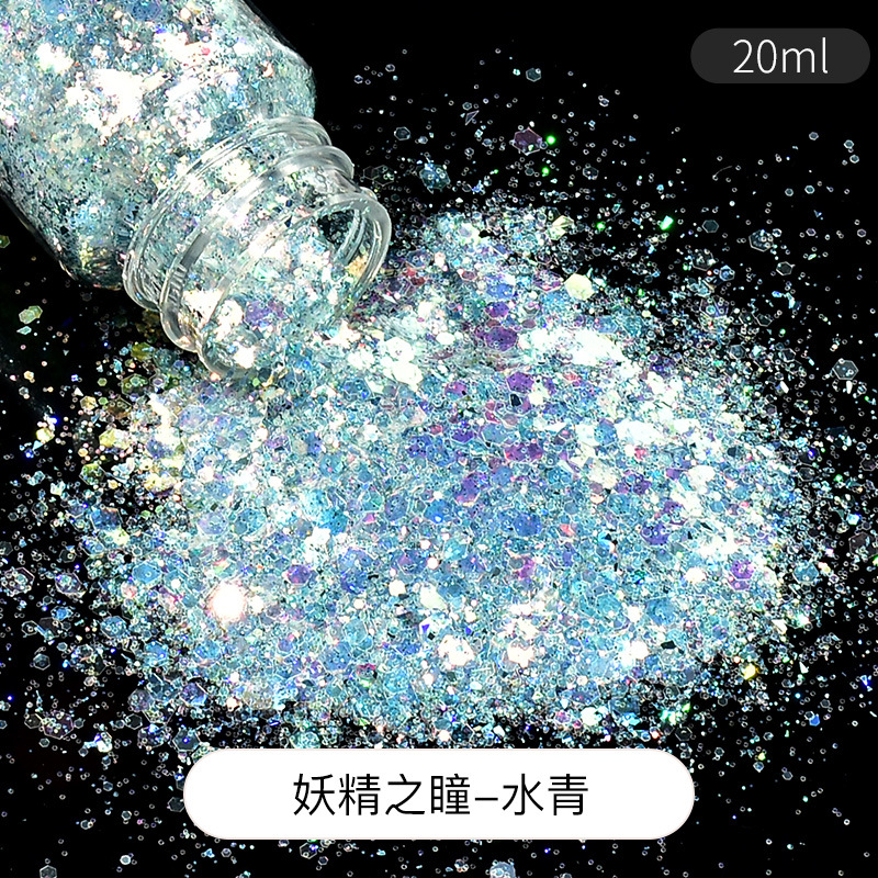 polvo brillante DIY material sequinilla goteo AB molde resina UV aceite Mahjong relleno joyas auriculares ilusión