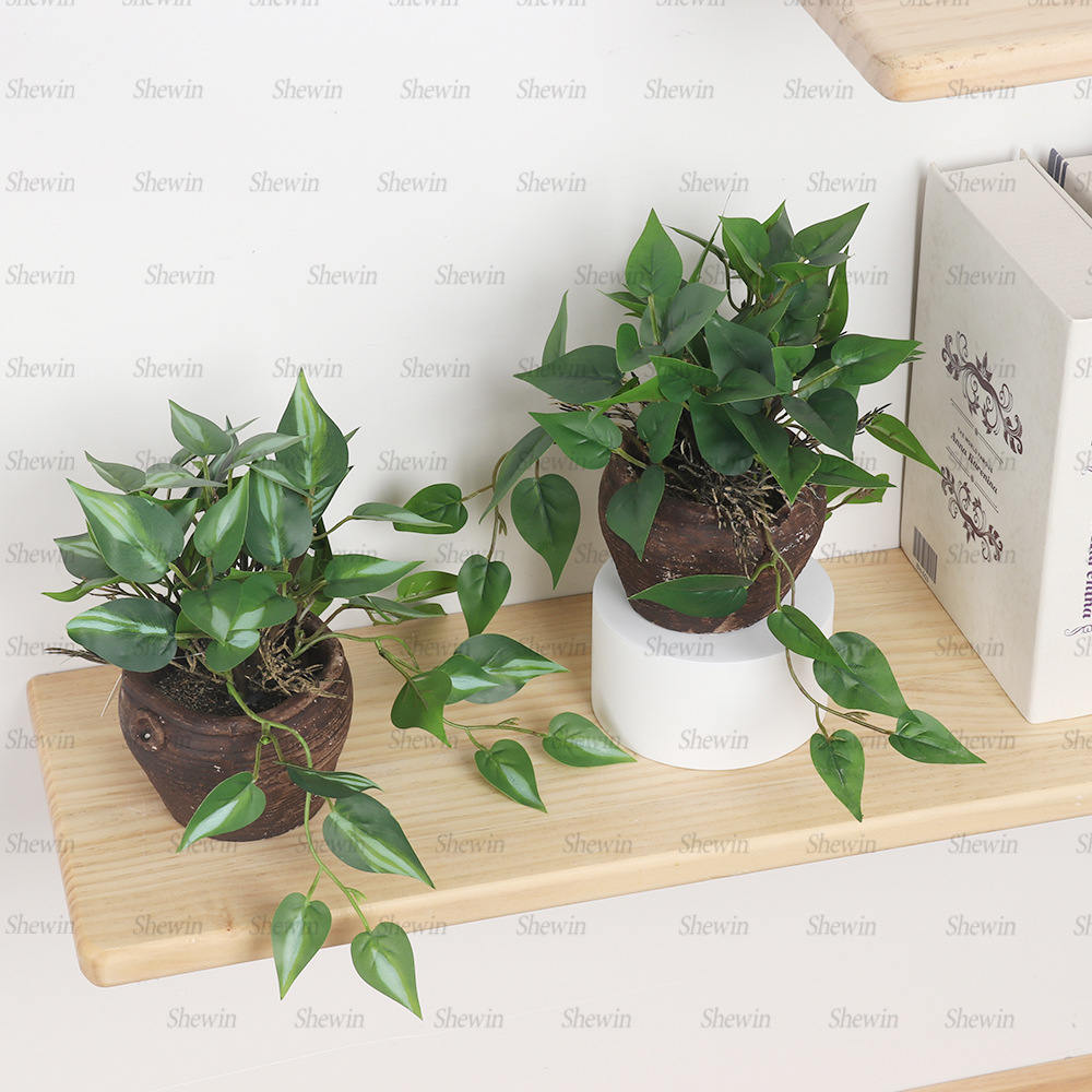 realistic retro artificial plant for home use