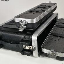 2U310中款ABS航空箱话筒接收机箱19寸设备箱音响器材麦克风机柜