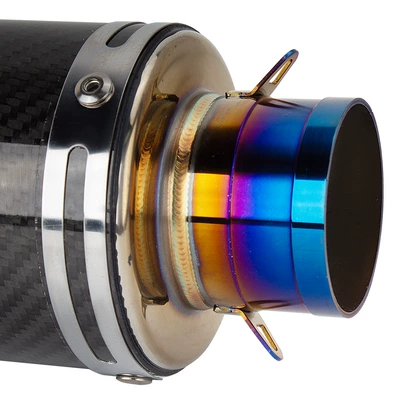 Steel Neutral Tail Section — Motorcycle exhaust pipe