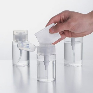 Travel Press Bottled Out Portable Cosmetic Makeup Remover Storage Toner Emulsion PET Empty Bottle