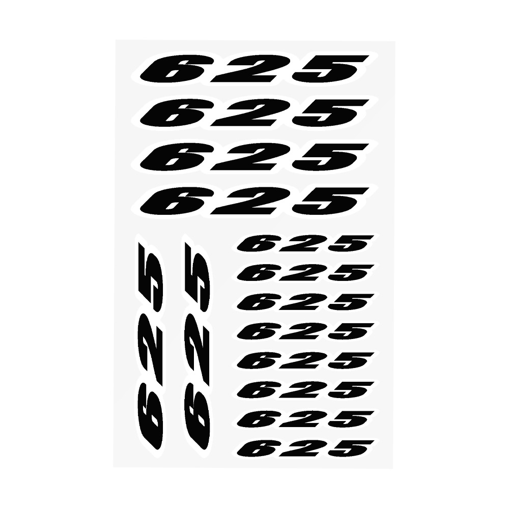 Pegatinas digitales para CU 625 Kove625V KTM 625 SMC SXC motocicleta universal