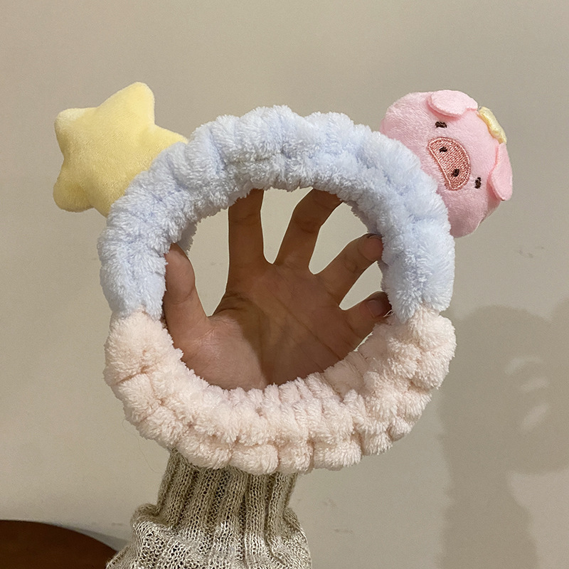 Demi-season cute sophisticated non-slip headband for face washing