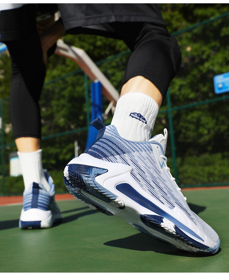 Large size breathable mesh rubber sole, anti slip and wear-resistant, medium to high school sports shoes, youth_voghion.com