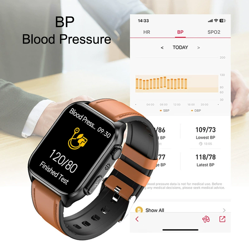 TK12 умные часы неинвазивный сахар, Bluetooth вызов ECG частота сердечных сокращений SOStk12 Utan магнитная быстрая зарядка