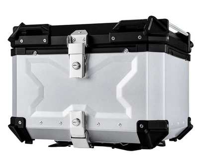 Cross-Border Sales Exclusively for Motorcycles, Motorcycle trunk - 100l-x-silver