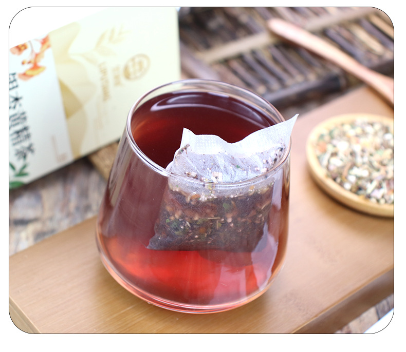 Ginkgo Polygonatum Herbal Tea Yinxing Huangjing Tea 150g Box 30 Bags Sugar-Free Cold Brew Wellness Tea specifications
