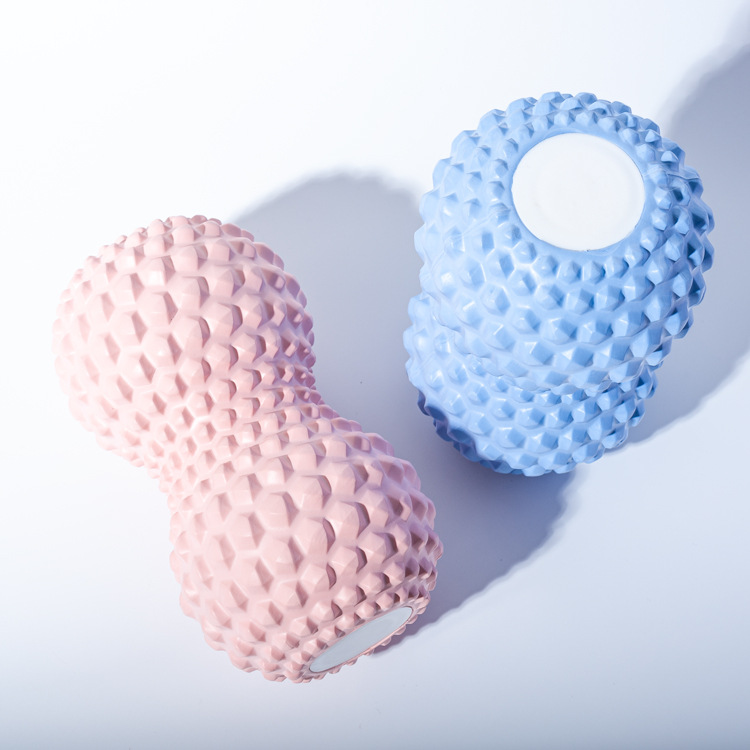 蓝粉花生瑜伽柱03